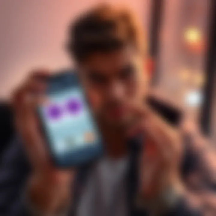 A person looks concerned while holding a smartphone showing a digital wallet app, with icons for HNT, IOT, and Solana visible on the screen.