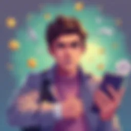 Illustration of a person facing challenges while migrating from Nunchuk wallet to Sparrow wallet, with visual representation of Zen Hodl wallet management