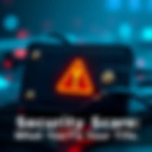A visual representation of a wallet with an alert symbol, indicating security risks related to seed phrases after the Secondfi incident.
