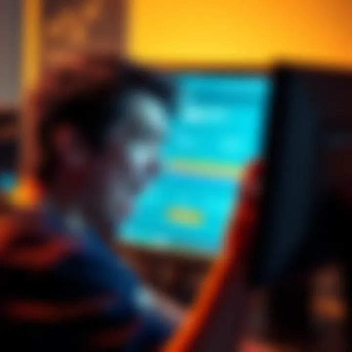 A worried person looking at a computer screen displaying a wallet interface after the EtH hack, considering moving their assets.