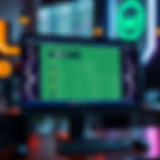 A computer screen displaying the Wasabi Wallet interface with cryptocurrency options visible