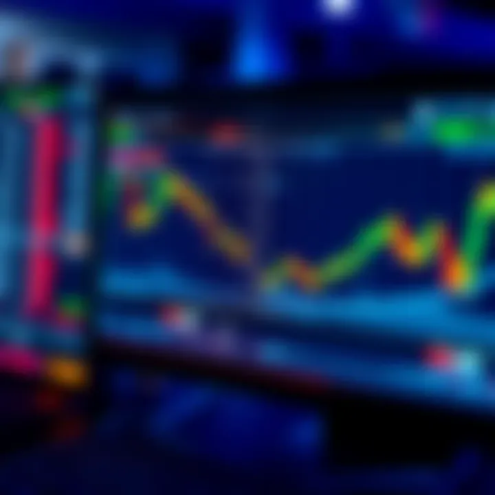 This week's backtest picks on a digital screen displaying Multipair and LINKUSDT charts.