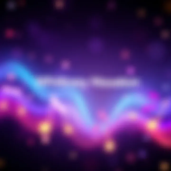A vibrant graphic featuring the title of Whitney Houston's song 'I'm Every Woman' with musical notes and colorful waves representing the remix culture