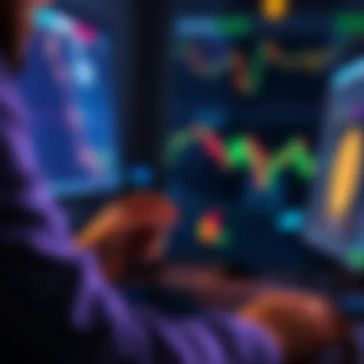 Person using a computer to withdraw Bitcoin from an exchange to a hardware wallet.