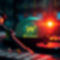 A graphic representing WLUNA with legal symbols and Coinbase logo, highlighting a potential global settlement for holders