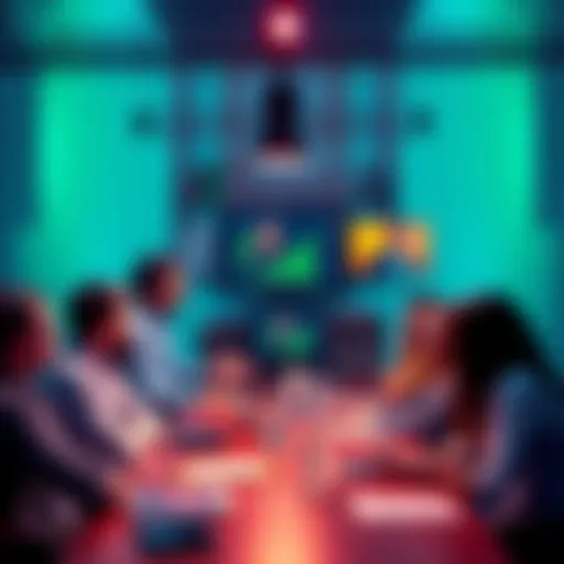 UK WLUNA holders exchanging ideas on suspension strategies at a virtual meeting