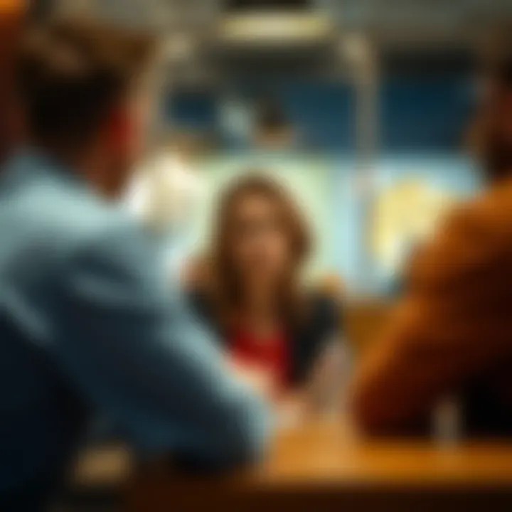 Woman on a date looking uncomfortable A woman sitting across from a man at a table, showing discomfort after sharing her mental health condition, with an anxious expression.