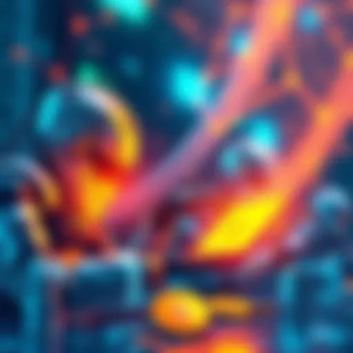 Illustration of AI agents processing payments on Stellar network with stablecoins