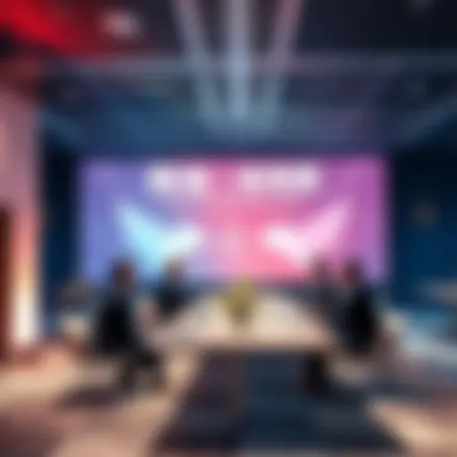 A session on climate finance with leaders from Xeptagon and the Korea Federation of Banks at Cyberport Hong Kong