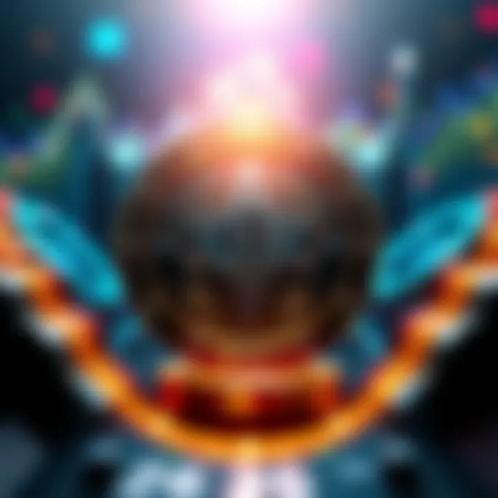 A graphic showing XLM logo with financial symbols, representing its potential in the financial system.