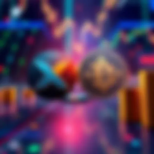 XLM logo alongside DTCC logo with financial symbols in the background