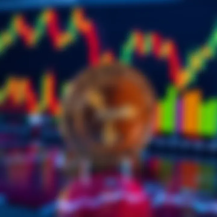 XRP Cryptocurrency Analysis A visual representation of XRP cryptocurrency with financial charts and graphs in the background, illustrating market trends and investment potential.