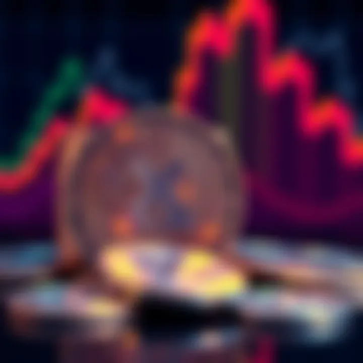 XRP Cryptocurrency Coins A stack of XRP coins representing a cryptocurrency investment