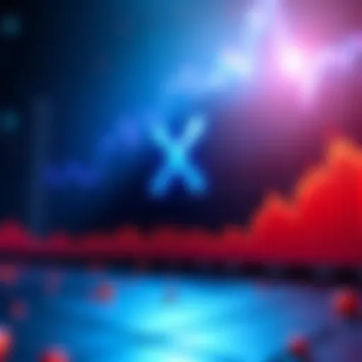 Graph showing the monthly release of XRP tokens and its impact on market prices, with a portion relocked.