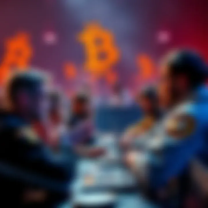 XRP and BTC Debate A heated online discussion about XRP and Bitcoin, showing various crypto fans expressing their opinions on a forum