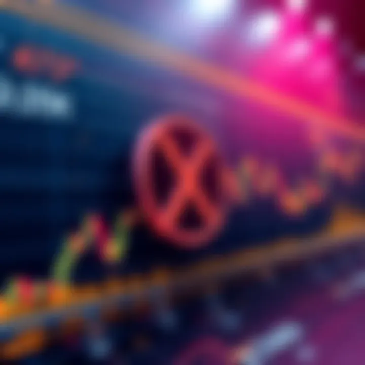 XRP Cryptocurrency Price Chart A price chart displaying XRP's decline to 99 cents with highlighted market trends and fluctuations