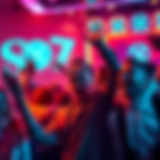 Cheerful people celebrating the new XRP rate update and benefits for VIPs, with XRP logos in the background.