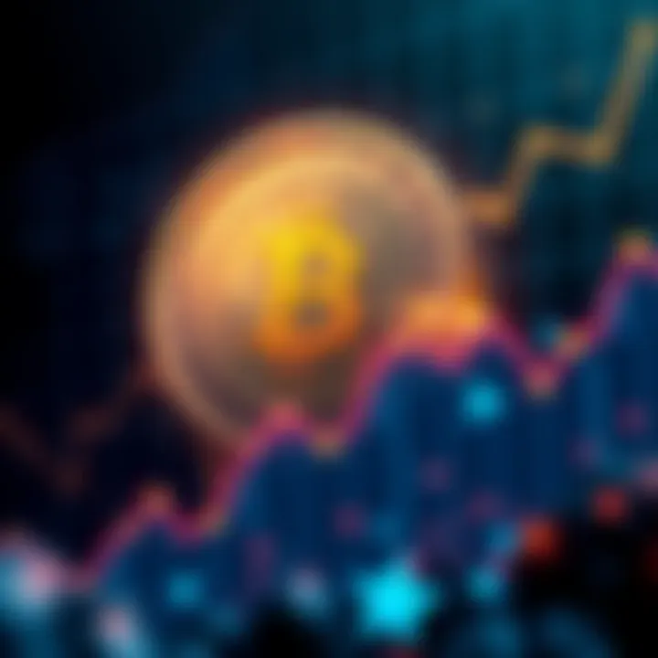 A visual representation of ZEC coin with a growing graph in the background, symbolizing its rise against BTC.