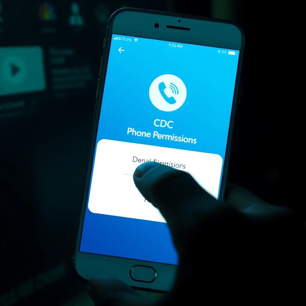 What’s Up with CDC App Phone Permissions? : GlimpChain