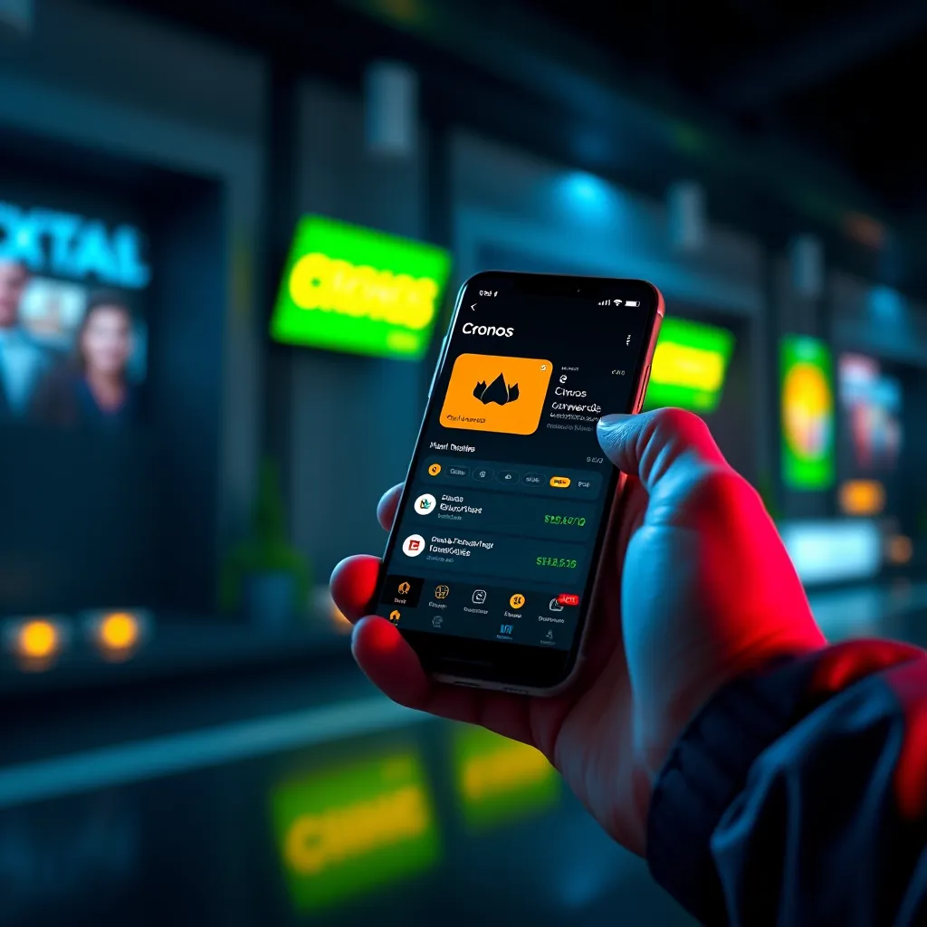 Android App for Real-Time Tracking of Cronos Rewards : GlimpChain