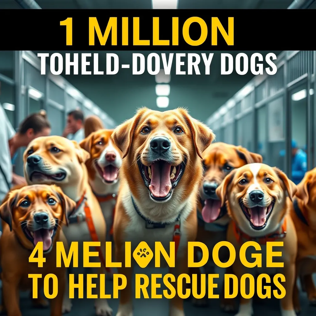 1 Million DOGE Donations to Help Rescue Dogs : GlimpChain