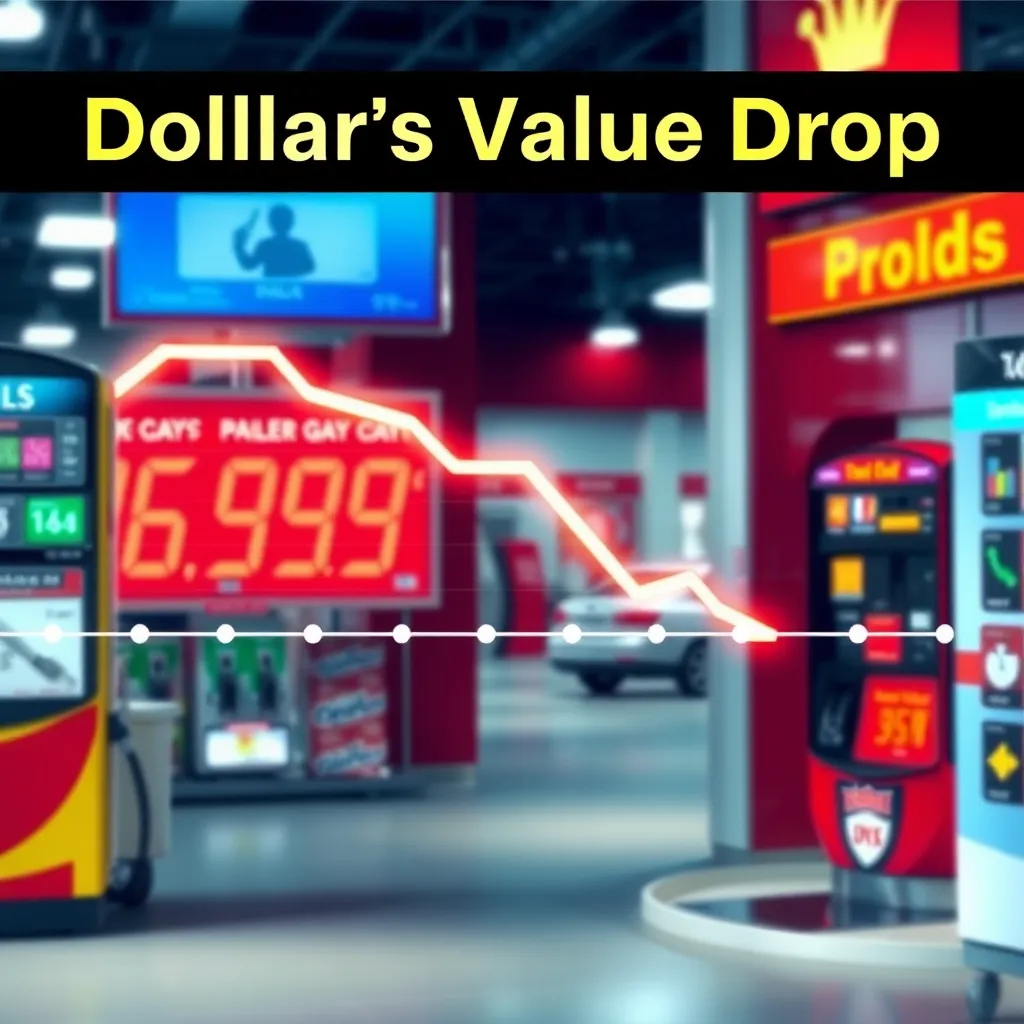 Value Drop Analyzing Dollar's Value Drop: Economic Miscalculations? : GlimpChain