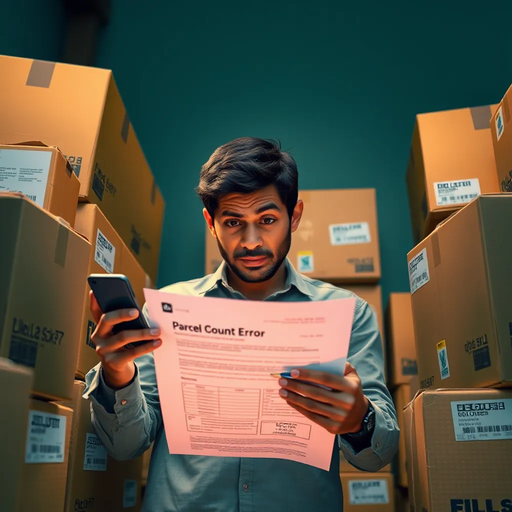 Urgent Request: Correcting My Parcel Count Error : GlimpChain